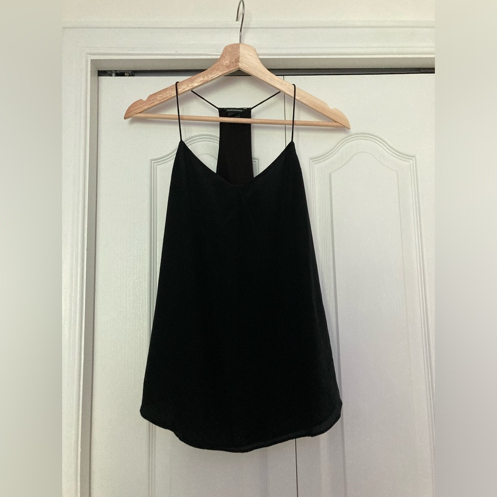 Club Monaco silk tank, size S